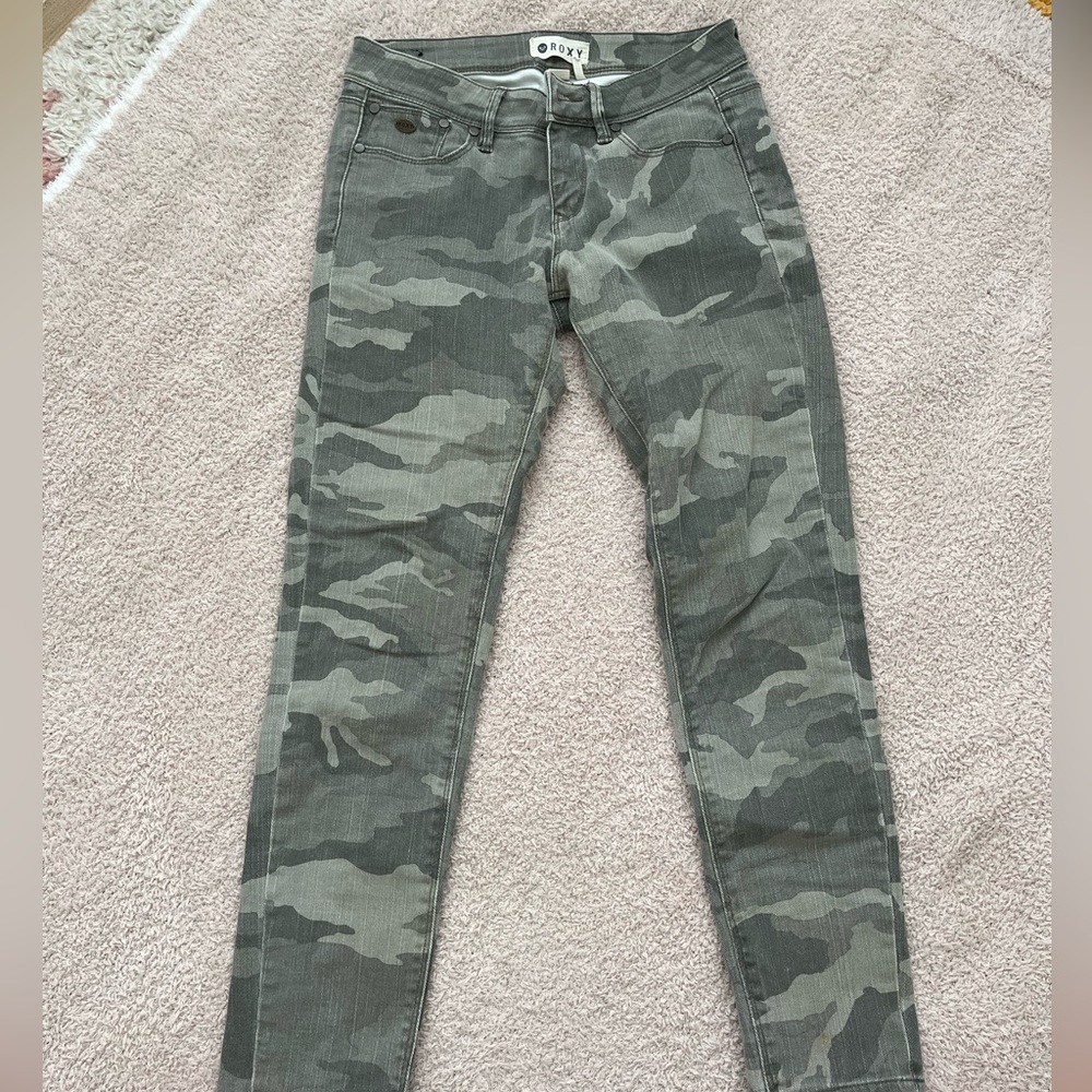 roxy camo denim